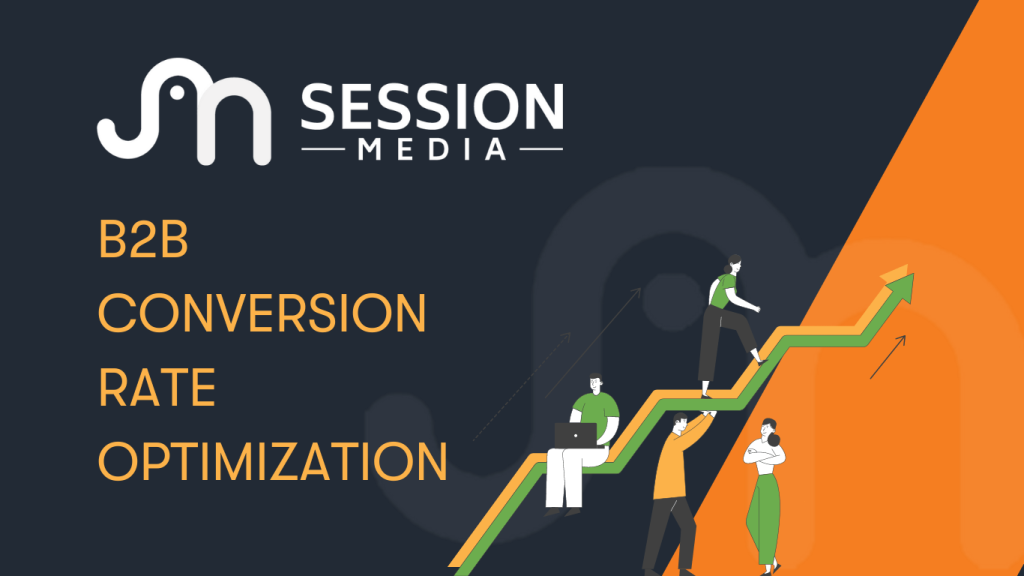 b2b conversion rate optimization graphic