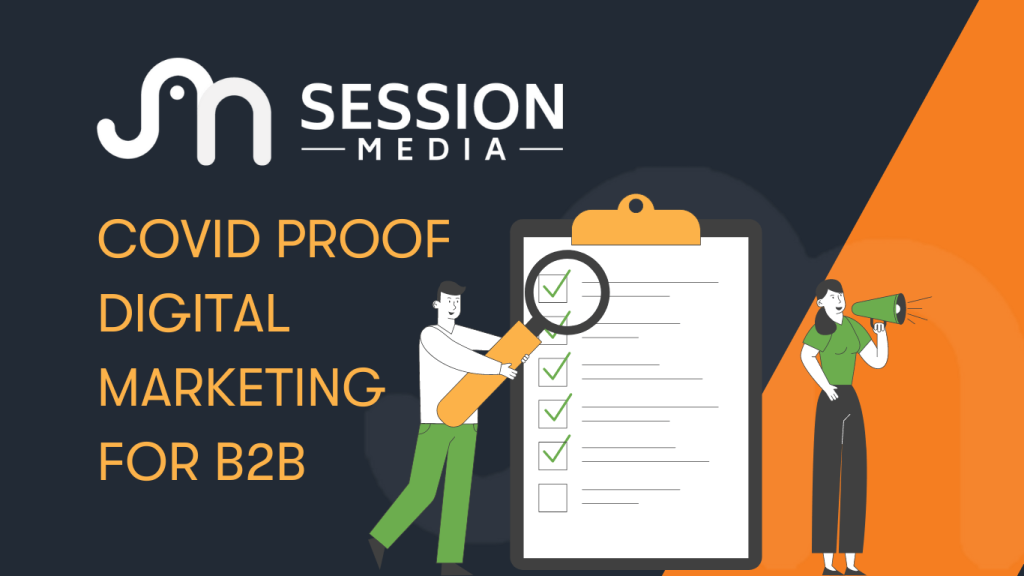 covid proof digital marketing graphic